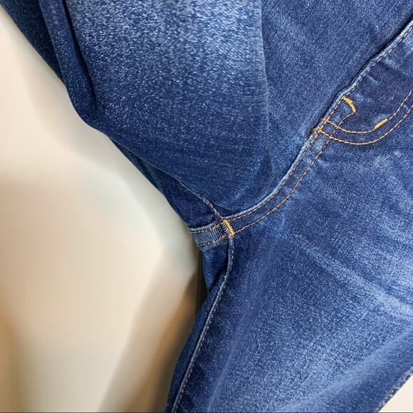 Madewell 9” High Riser Skinny Skinny Jean Dark Wash Size 25 - Picture 4 of 8